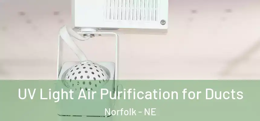  UV Light Air Purification for Ducts Norfolk - NE